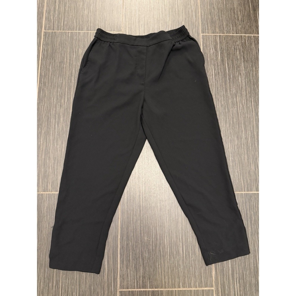 Anthropologie The Essential Pull On Trouser Women Sz S Petite Crepe Office‎